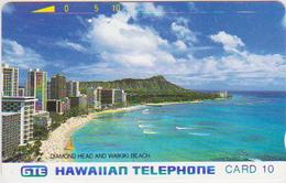 HAWAII - DIAMOND HEAD AND WAIKIKI BEACH - Hawaii
