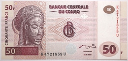 Congo (RD) - 50 Francs - 2000 - PICK 91A - NEUF - República Democrática Del Congo & Zaire