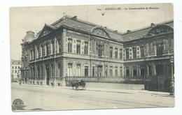 Postcard Belgique Belgium Brussels Le Conservatoire De Musique - Internationale Instellingen