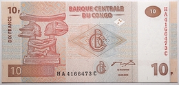 Congo (RD) - 10 Francs - 2003 - PICK 93A - NEUF - Demokratische Republik Kongo & Zaire