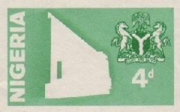 NIGERIA 1969 General Post Office 4d PROOF - Poste