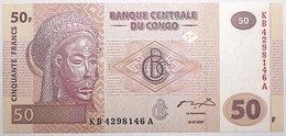 Congo (RD) - 50 Francs - 2007 - PICK 97a - NEUF - République Démocratique Du Congo & Zaïre