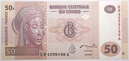 Congo (RD) - 50 Francs - 2007 - PICK 97a - NEUF - Democratic Republic Of The Congo & Zaire