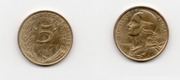 5 Centimes - Marianne - Bronze-Aluminium - ETAT TB - 1986 - G 175 - F 125-22 - 5 Centimes