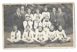 SAINT DENIS DE CABANNE ??? (42) Carte Photo équipe De Football ESD Groupe - Sonstige & Ohne Zuordnung