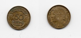 50 Centimes - Morlon - Bronze-Aluminium - ETAT TB - 1931 - G 423 - F 192-3 - 50 Centimes