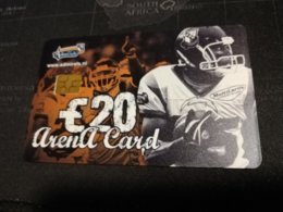 NETHERLANDS  ARENA CARD  AMERICAN FOOTBAL  ADMIRALS   €20,- USED CARD  ** 1423** - Pubbliche