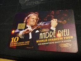 NETHERLANDS  ARENA CARD  ANDRE RIEU WORLD TOUR WENEN 2   €10,- USED CARD  ** 1425** - Pubbliche