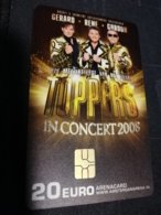 NETHERLANDS  ARENA CARD  TOPPERS IN CONCERT 2008     €20- USED CARD  ** 1438** - öffentlich