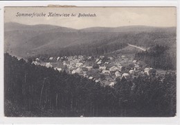 Kalmwiese Bei Bodenbach. Sommerfrische. Mitgestgempelte Vignette "Bund Der Deutschen In Böhmen" - Schneeberg