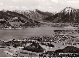 AK Bad Wiessee - Rottach-Egern - Tegernsee Mit Wallberg - Werbestempel Auch Im Winter Jod-Schwefel-Bad - 1962 (49159) - Bad Wiessee