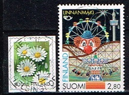 FINLANDE/Oblitérés/Used/1995 - Fleurs Marguerites / NORDEN ,Parc D'attraction - Gebraucht