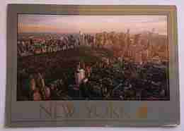 NEW YORK CITY - AN AERIAL VIEW OF CENTRAL PARK  - Vg - Central Park