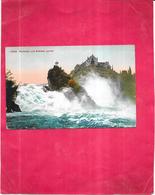 SUISSE -  CPA  COLORISEE -  Rheinfall Und Schloss Laufen - NANT2 - - Laufen-Uhwiesen 