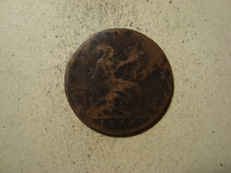 MONNAIE GRANDE BRETAGNE 1/2 PENNY 1863 - B. 1/2 Penny