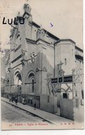 DEPT 75 : Paris 14 : édit. G B R R N° 44 : L'église De Plaisance - Arrondissement: 14