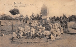 Monument érigé En L'honneur Des Combattants Et Fusilés De La Guerre De 1914-18 - Landen - Landen