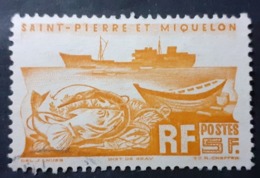 Amérique >St.Pierre Et Miquelon 1940-1957 > Oblitérés N° 338 - Oblitérés