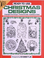 Christmas Designs  By Ed Sibbett, Jr. Dover Clip-Art Series (excellent Pour Les Graphistes) - Schöne Künste