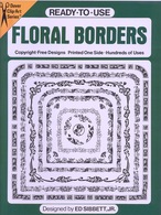 Floral Borders By Ed Sibbett, Jr Ready-to-Use Dover Clip-Art Series (excellent Pour Les Graphistes) - Belle-Arti