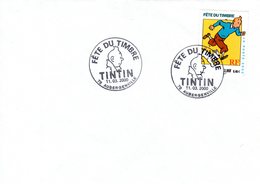 ✅ " TINTIN / MILOU " Sur Enveloppe 1er Jour De 2000. N° YT 3304. Parfait état. FDC - Bandes Dessinées