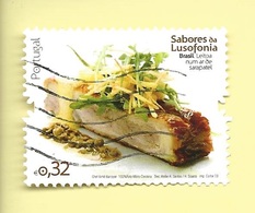 TIMBRES - STAMPS - FRANCOBOLLI - SELLOS - PORTUGAL - 2009 -  SAVEURS DE LUSOPHONIE - TIMBRE OBLITÉRÉ - Food