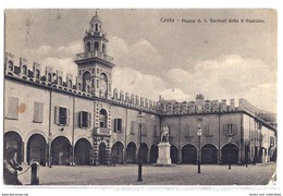 Cento (Ferrara) - Piazza G. F. Barbieri Detto Il Guercino. 1912 - Ferrara
