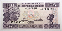 Guinée - 100 Francs Guinéens - 1985 - PICK 30a.1 - NEUF - Guinea