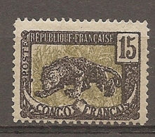 CONGO - Yt. N° 32  *   15c    Cote   3   Euro  BE  2 Scans - Neufs