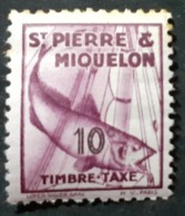 Amérique >St.Pierre Et Miquelon  Timbres-taxe Neufs N° 33* - Portomarken