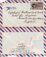 COVER SOUTH AFRICA. TO NEWCASTEL - Lettres & Documents