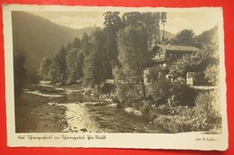 I2-Germany Vintage Postcard-Schweizerhaus Im Schwarzatal, Thur.Wald - Schmalkalden