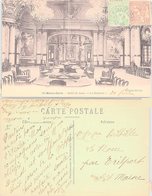 CARTE.  MONACO. 1923. SALLE DES JEUX LA ROULETTE. MONTECARLO - Covers & Documents