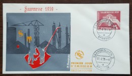 Sarre - FDC 1959 - YT N°429 - Foire Internationale - FDC