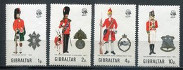 Gibraltar Mi# 279-82 Postfrisch/MNH - Uniforms - Gibilterra