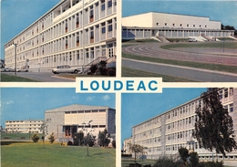 CPM - LOUDEAC -  Le C.E.G. Et Complexe Sportif - Multivues - Loudéac