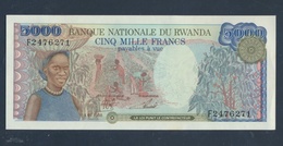 Ruanda Pick-Nr: 22a (1988) Bankfrisch 1988 5.000 Francs (9431685 - Ruanda