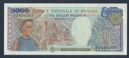 Ruanda Pick-Nr: 22a (1988) Bankfrisch 1988 5.000 Francs (9431687 - Ruanda