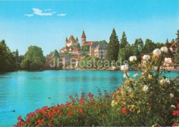 Thoune - Thun - Blick Auf See Und Schloss - Castle - 1981 - Switzerland - Used - Thun