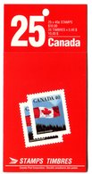 RC 16981 CANADA BK125 FLAG & MOUNTAINS ISSUE CARNET COMPLET BOOKLET NEUF ** TB MNH VF - Ganze Markenheftchen