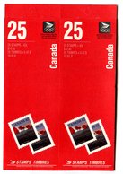 RC 17002 CANADA BK139 FLAG ISSUE CARNET COMPLET COUVERTURE NON COLLÉE NOT GLUED FLAP BOOKLET NEUF ** TB MNH - Libretti Completi