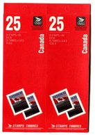 RC 17002 CANADA BK139 FLAG ISSUE CARNET COMPLET COUVERTURE NON COLLÉE NOT GLUED FLAP BOOKLET NEUF ** TB MNH - Ganze Markenheftchen