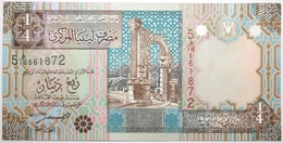 Libye - 1/4 Dinar - 2002 - PICK 62 - NEUF - Libya