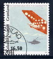 GREENLAND 2010 Air Greenland Anniversary 16.500 Kr.. Used.  Michel 559 - Usati