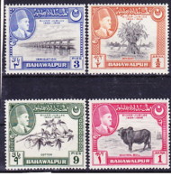India - Bahawalpur - 1949 - Nuovo/new MH - Anniversario Del Regno - Mi N. 22/25 - Bahawalpur