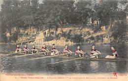 Toulouse    31   Types Toulousains.     Sport Aviron . L'Equipe Senior De L'émulation Nautique           ( Voir Scan) - Toulouse