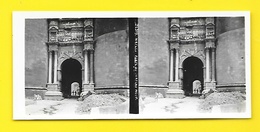 Vues Stéréos NAPLES Porte Du Château Neuf Italie - Stereo-Photographie