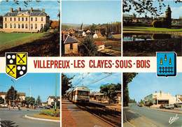 78-VILLEPREUX-LES CLAYES-SOUS-BOIS- MULTIVUES - Villepreux
