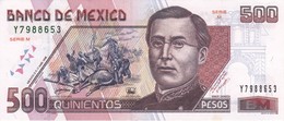 BILLETE DE MEXICO DE 500 PESOS DEL AÑO 1998 EN CALIDAD EBC (XF) (BANKNOTE) - Mexico