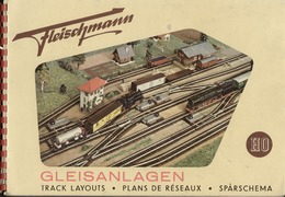 Catalogue FLEISCHMANN 1956 Gleisanlagen HO - en Suédois - Unclassified